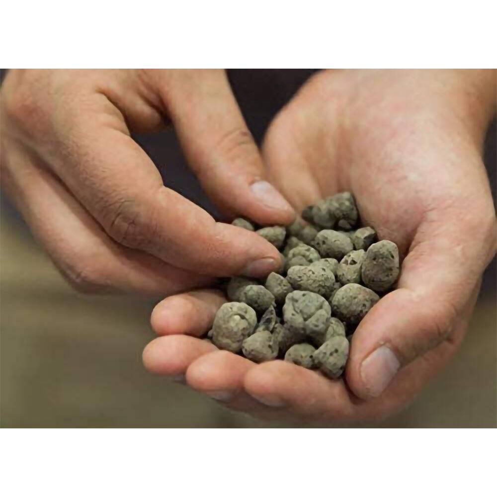 Alt View 5. Hydrofarm - Geolite GMGC45L Gardening PH Neutral Draining Clay Pebbles, 45 Pound Bag, Gray - Brown.