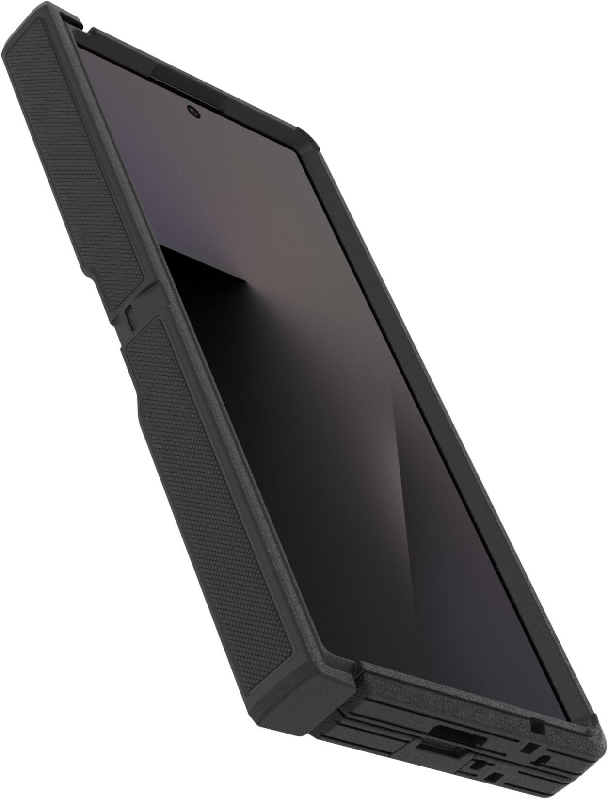 Left. OtterBox - Defender Series Pro XT Hard Shell for Samsung Galaxy Z Fold8 Ultra - Black.