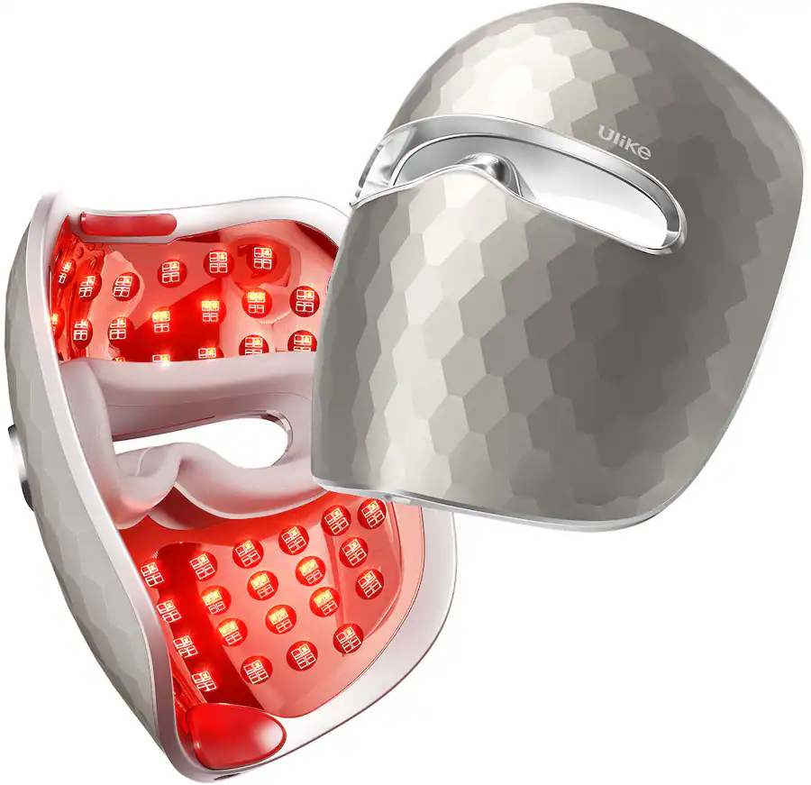 Ulike ReGlow LED Light Therapy Mask Gold RE1301 - Best Buy