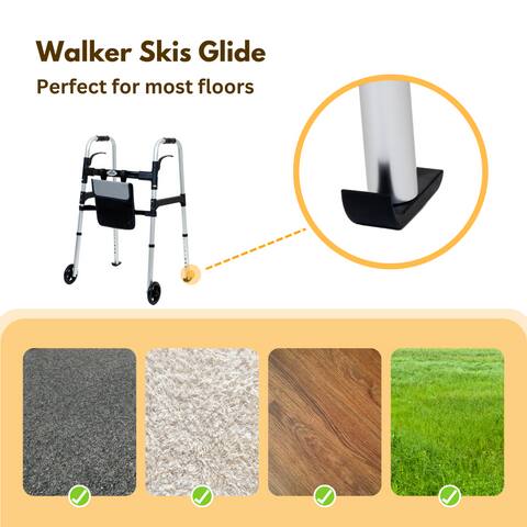 Walker Skis Glide  
Perfect for most floors