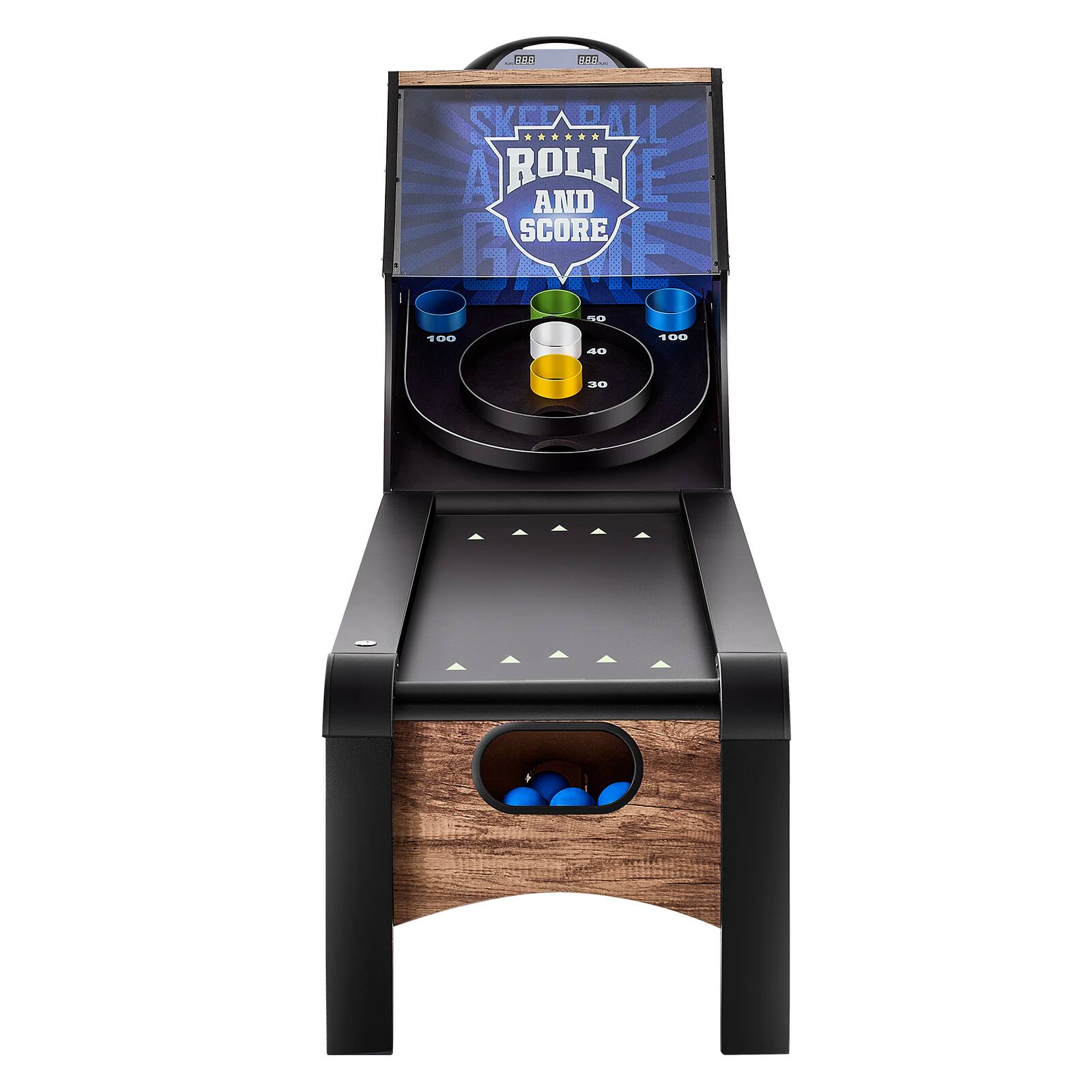 VEVOR 9' Roll and Score Classic Arcade Game Table, Indoor Game
