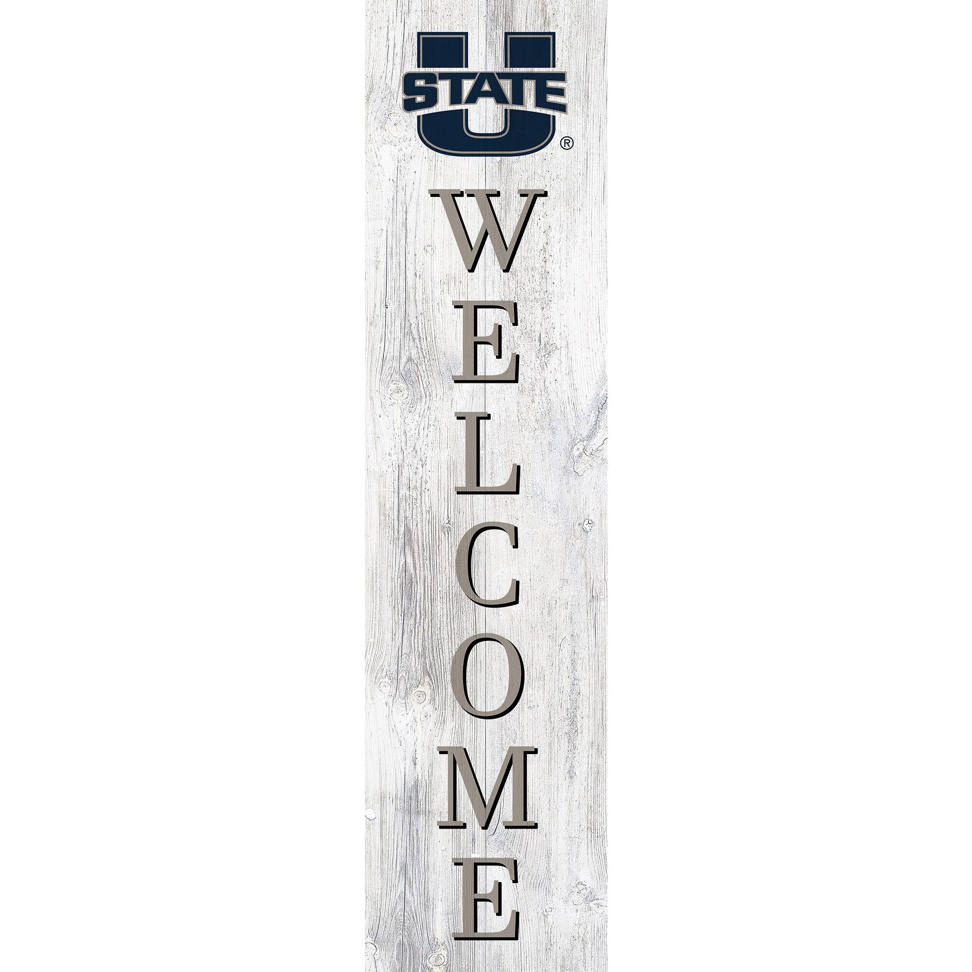 Utah State Aggies 48'' Welcome Leaner