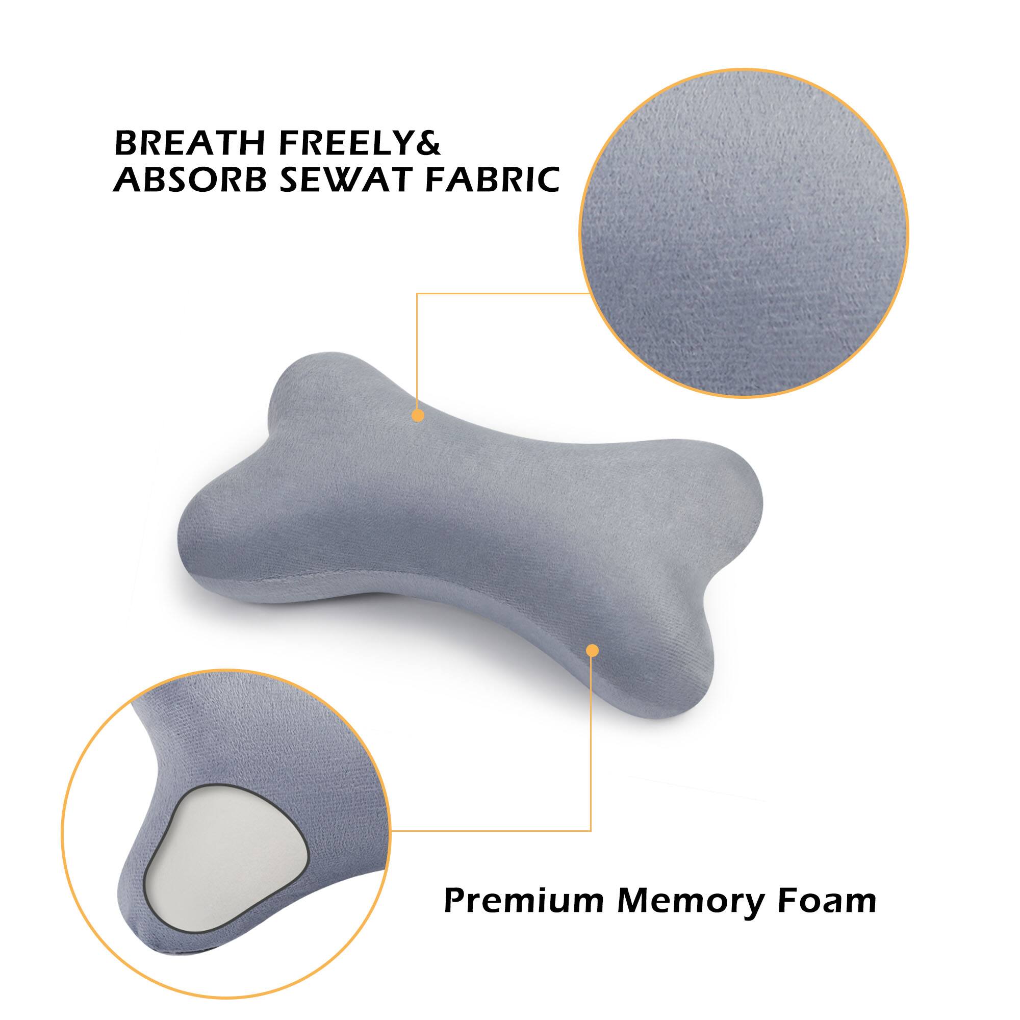 BREATH FREELY & ABSORB SWEAT FABRIC  
Premium Memory Foam