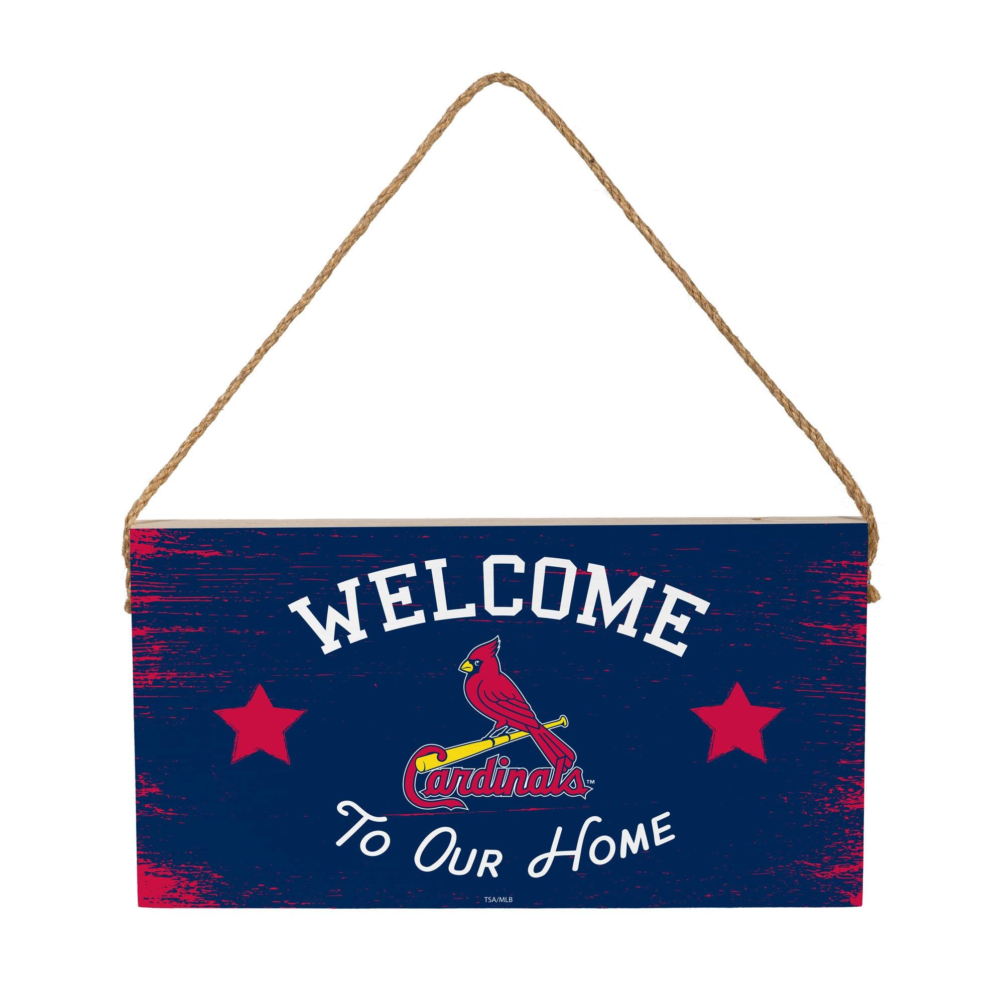 6" x 11" Welcome Home Wood Wall Sign with Rope Hanger
