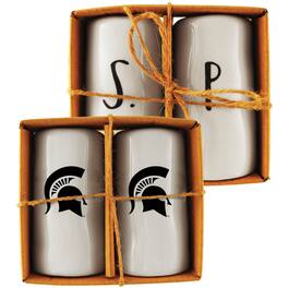 The Memory Company - Michigan State Spartans Artisan Salt & Pepper Shakers - Multicolor