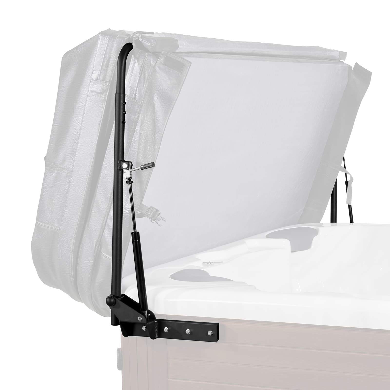 VEVOR - Hydraulic Hot Tub Cover Lift, Spa Cover Lift, Adjustable Width from 69 in to 96.5 in, Mounts on Both Top Sides - Black price history on PriceWatchPro