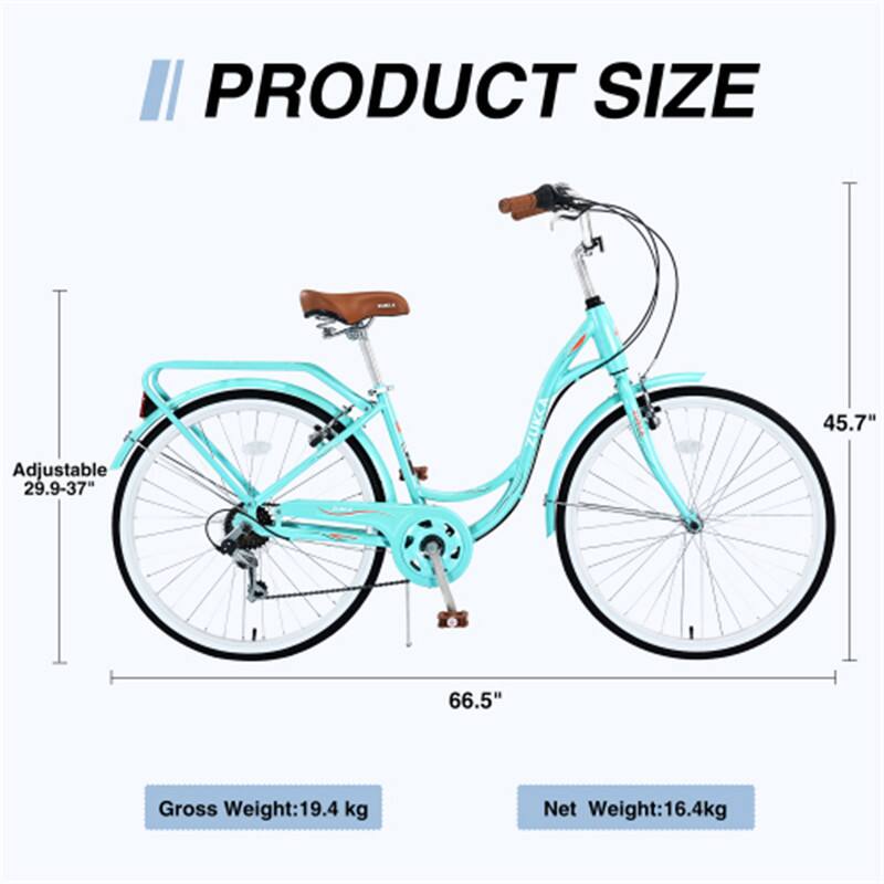PRODUCT SIZE  
Adjustable: 29.9-37"  
ZUKCA  
45.7"  
66.5"  
Gross Weight: 19.4 kg  
Net Weight: 16.4 kg