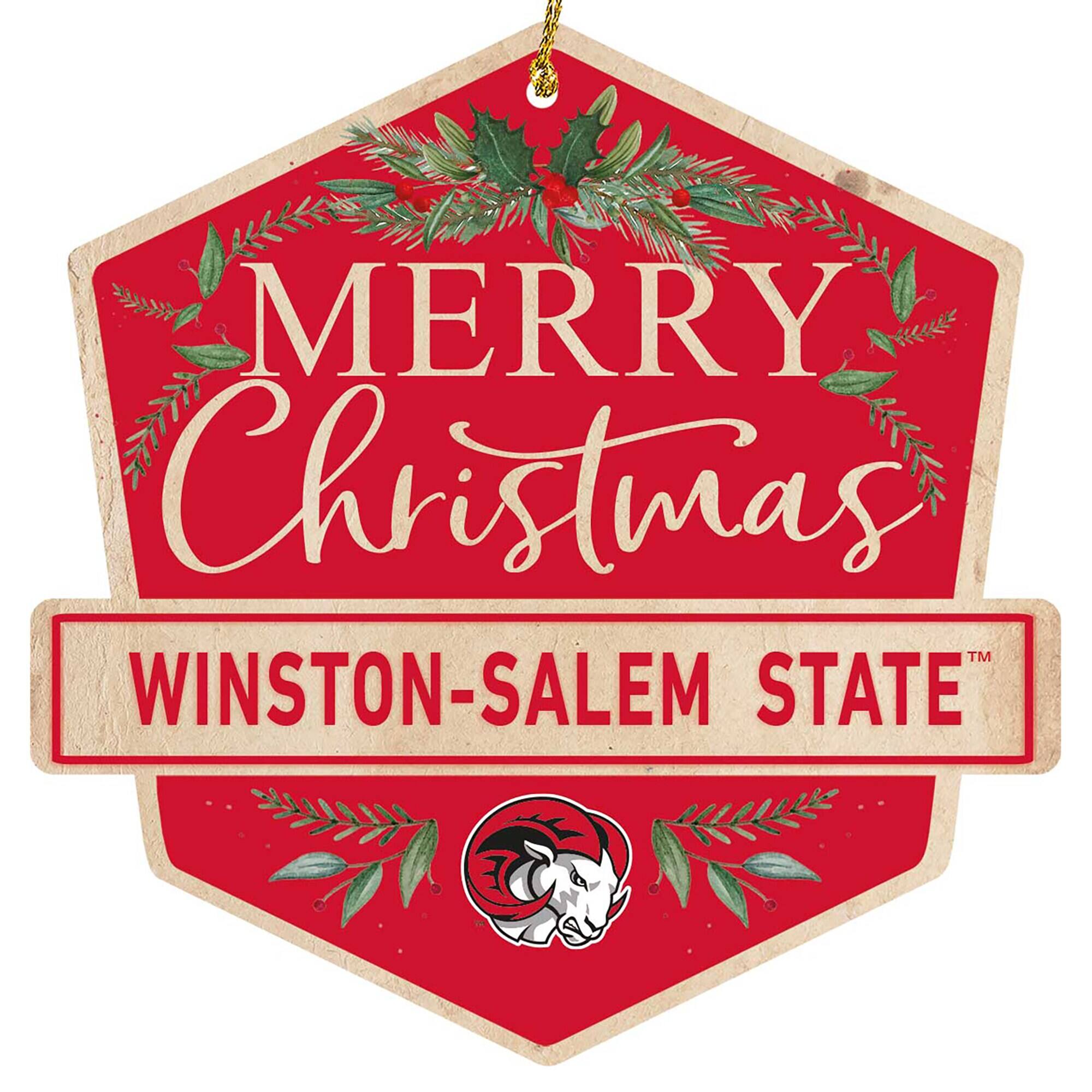 MERRY Christmas  
WINSTON-SALEM STATE