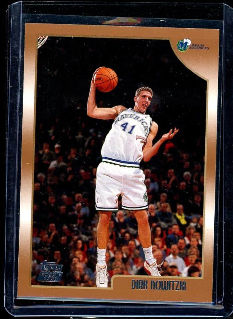 Dirk Nowitzki Rookie Card 1998-99 Topps #154