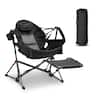 Ainfox - Hammock Camping Chair with Footrest - Black