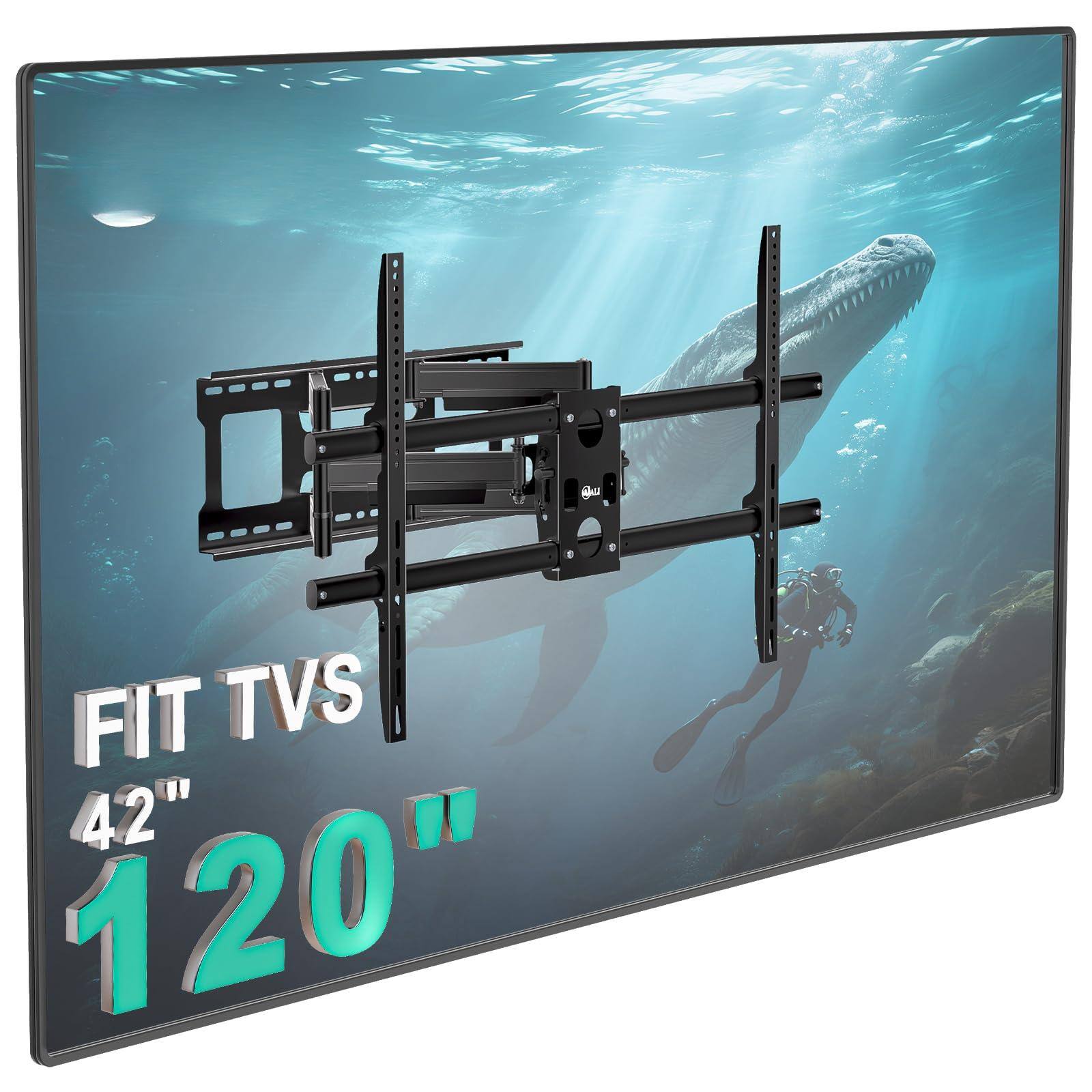 Black Movable 32-120 Inch