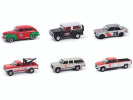 Angle. Greenlight - "Texaco Special Edition" Series 1 Set of 6 pieces 1/64 Diecast Model Cars by Greenlight - Multicolor.