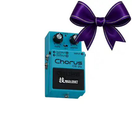 CHECK S RATE CE-1 DEPTH OUTPUT A INPUT IMONO OUTPUT
Chorus CE-2w
3O5S
WAZA CRAFT