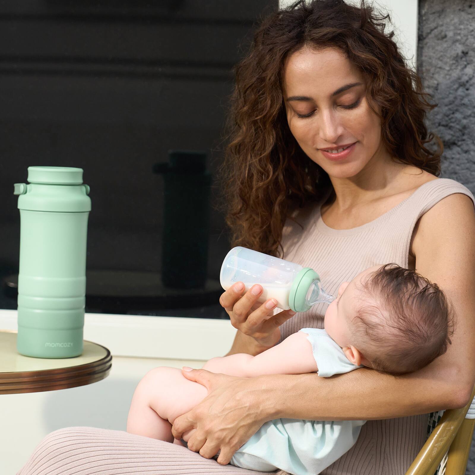 Alt View 9. Momcozy - Portable Breast Milk Cooler for Outdoor - 22oz - Green.