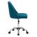 Alt View 11. CorLiving - Marlowe Upholstered Armless Task Chair - Dark Blue.