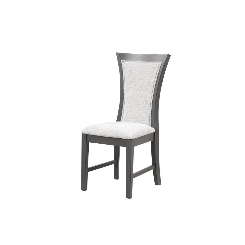 Alt View 1. New Classic Furniture - Flair Dining Chair (2 Per Carton)-Gray - Grey.