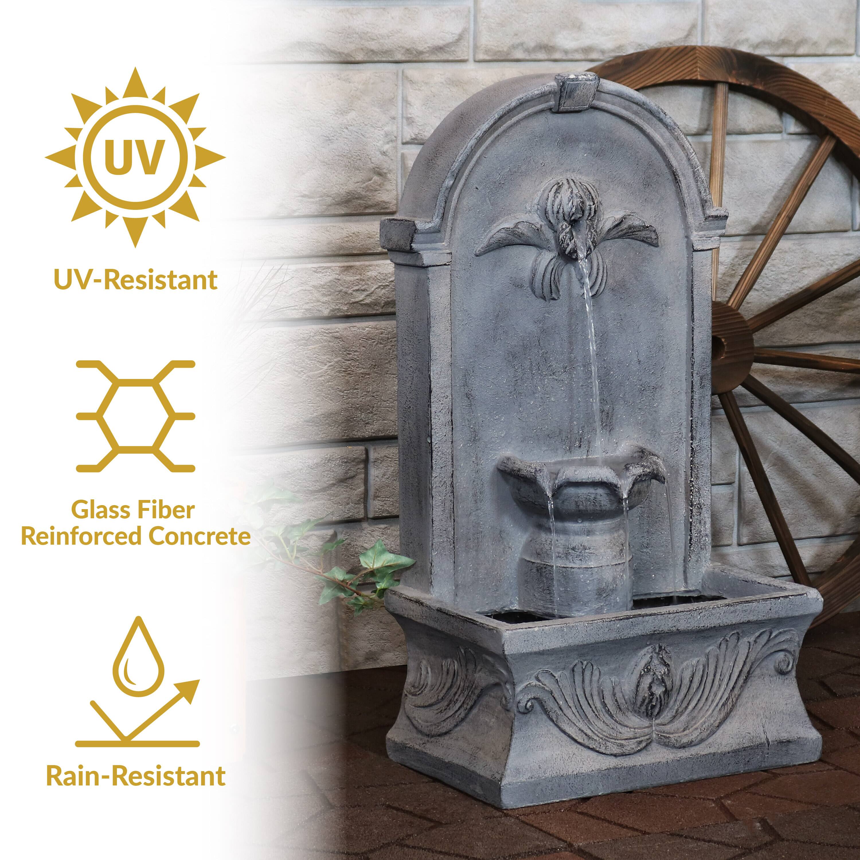 UV-Resistant  
Glass Fiber Reinforced Concrete  
Rain-Resistant