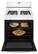Alt View 2. Amana - 5.1 Cu. Ft. Freestanding Gas Range - White.