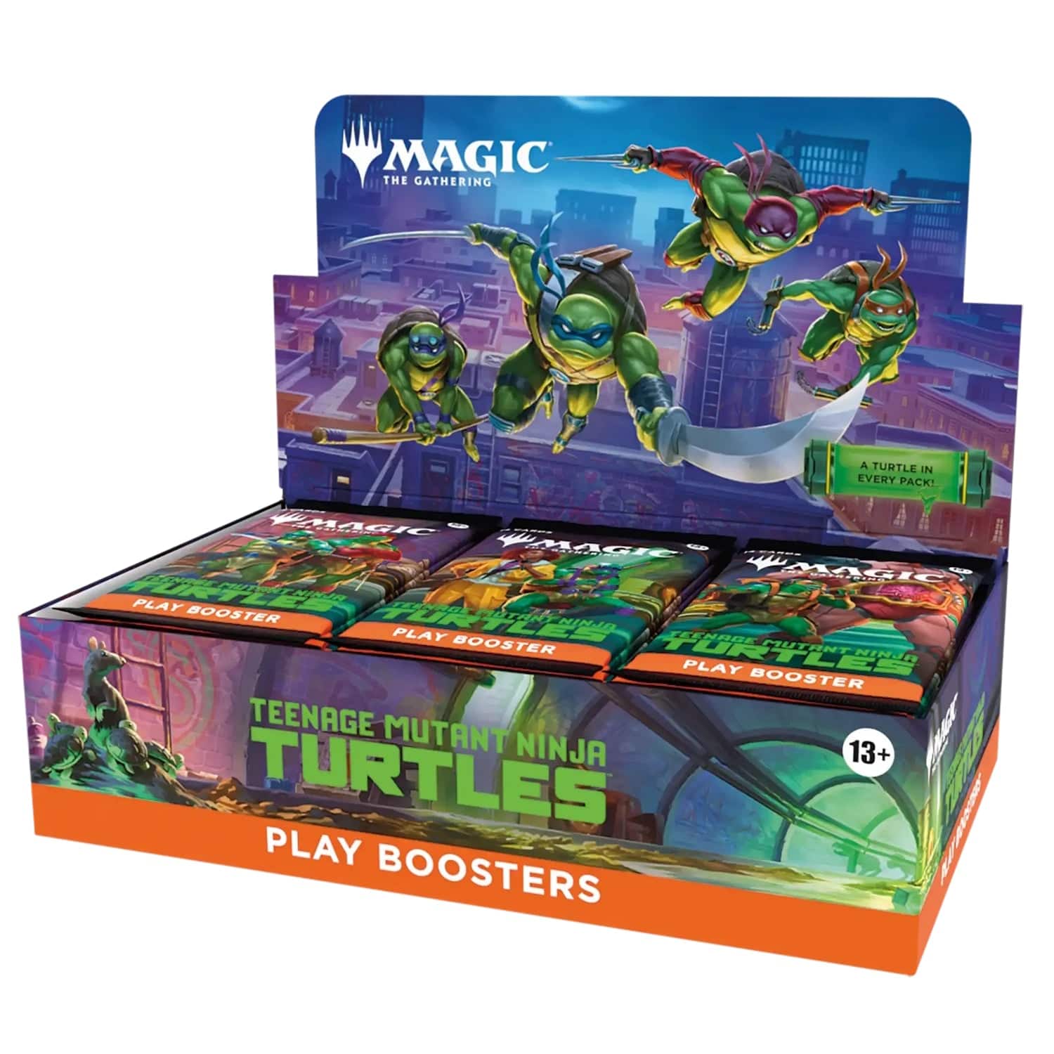 Wizards of The Coast - Magic: The Gathering TCG: Teenage Mutant Ninja Turtles: Play Booster Box - 30 Packs price history on PriceWatchPro