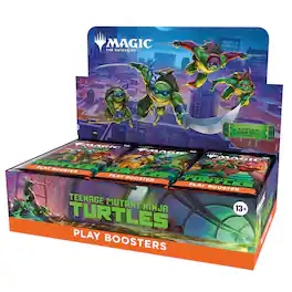 Wizards of The Coast - Magic: The Gathering TCG: Teenage Mutant Ninja Turtles: Play Booster Box - 30 Packs
