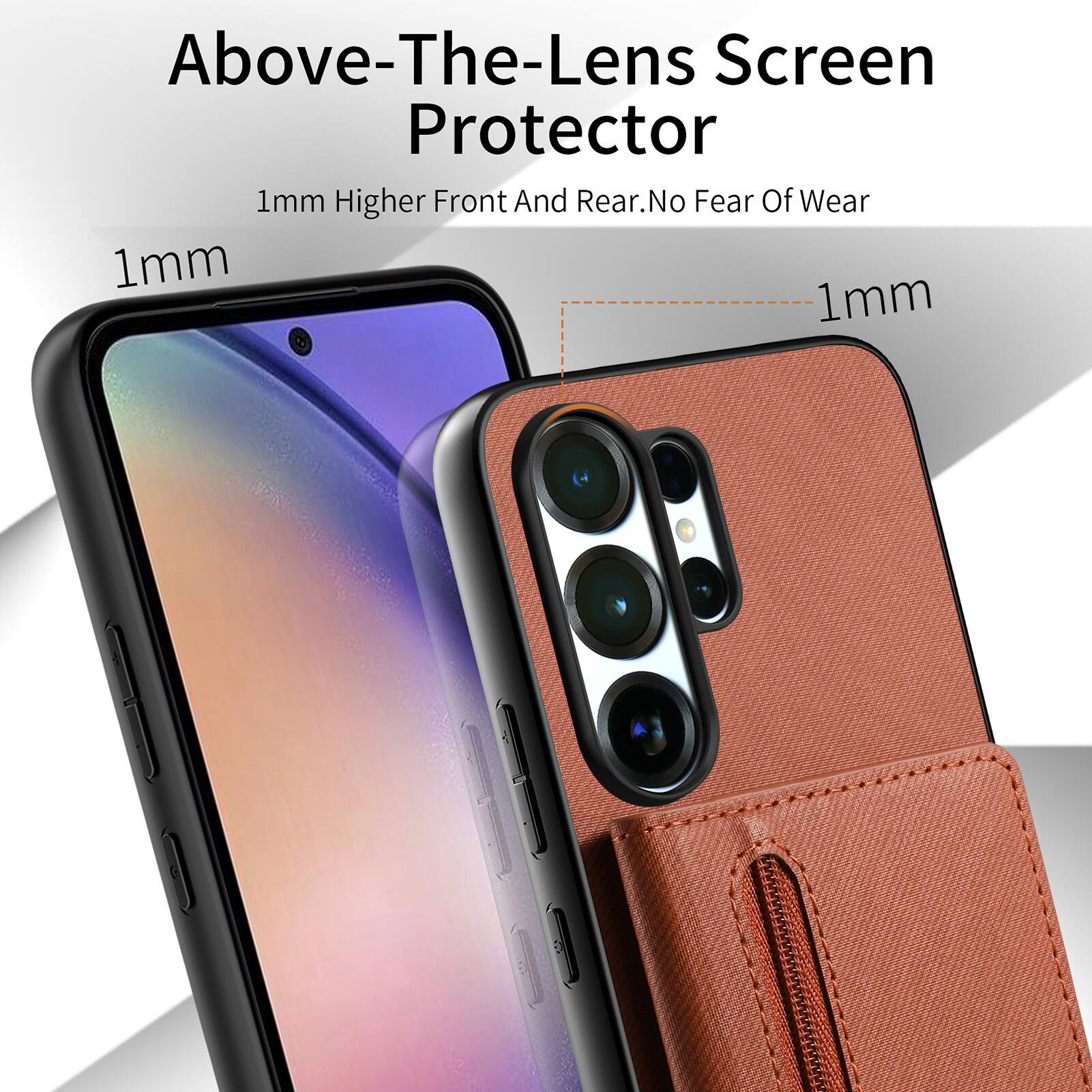 Above-The-Lens Screen Protector  
1mm Higher Front And Rear. No Fear Of Wear