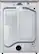 Alt View 11. LG - LG SIGNATURE 9.0 Cu. Ft. Stackable Smart Electric Dryer with Steam and AI Sensor Dry - Brushed Platinum Steel.