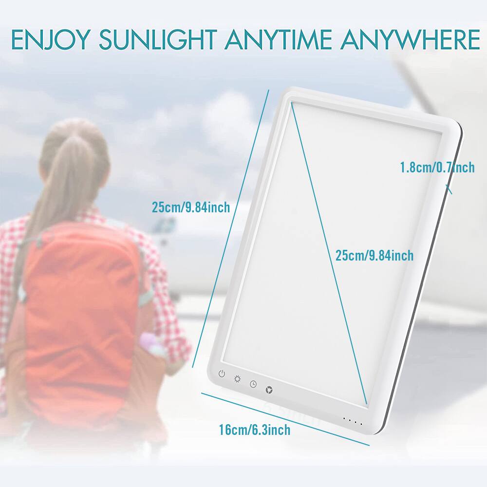 ENJOY SUNLIGHT ANYTIME ANYWHERE

1.8cm/0.7inch

25cm/9.84inch

25cm/9.84inch

16cm/6.3inch