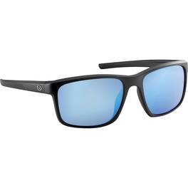 Flying Fisherman - Rip Current Polarized Sunglasses - Black/Smoke Blue Mirror - Black/Smoke-Blue Mirror
