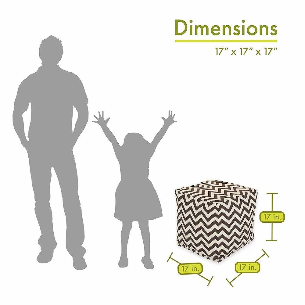 Dimensions  
17" x 17" x 17"  
17 in. x 17 in. x 17 in.