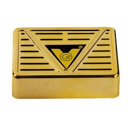 Prestige - Medium Cigar Humidifier (Gold) - Gold Finish
