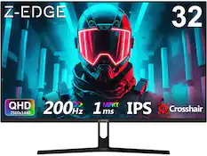 Z-EDGE 32 QHD 2560x1440 200Hz 1ms MPRT IPS Crosshair