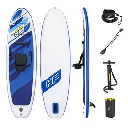 Bestway - Hydro-Force Oceana Inflatable Stand-Up Paddle Board and Kayak Water Set - Blue