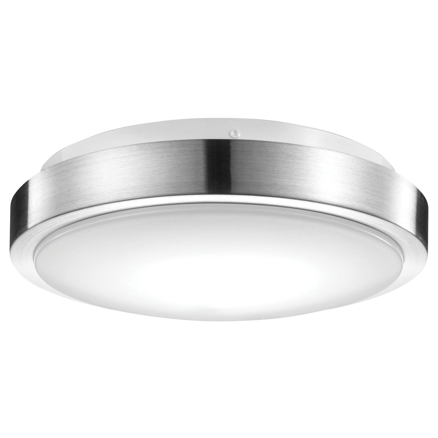 Front. globe electric - Wi-Fi Smart 11-Inch Flush-Mount Color-Changing-RGB Tunable-White 16-Watt Ceiling Light.