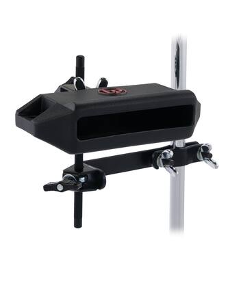 Front. Latin Percussion - Stealth Jam Block w/Percussion Arm.