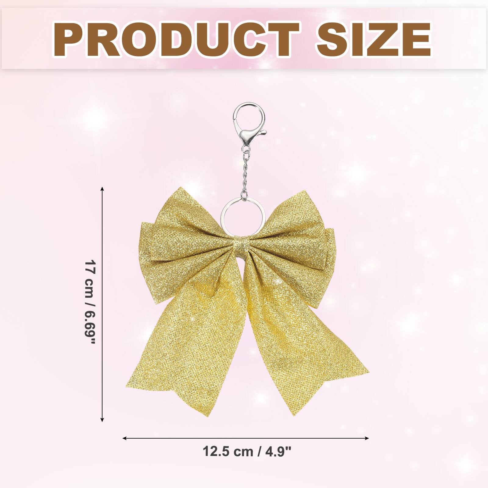 PRODUCT SIZE

17 cm / 6.69"  
12.5 cm / 4.9"