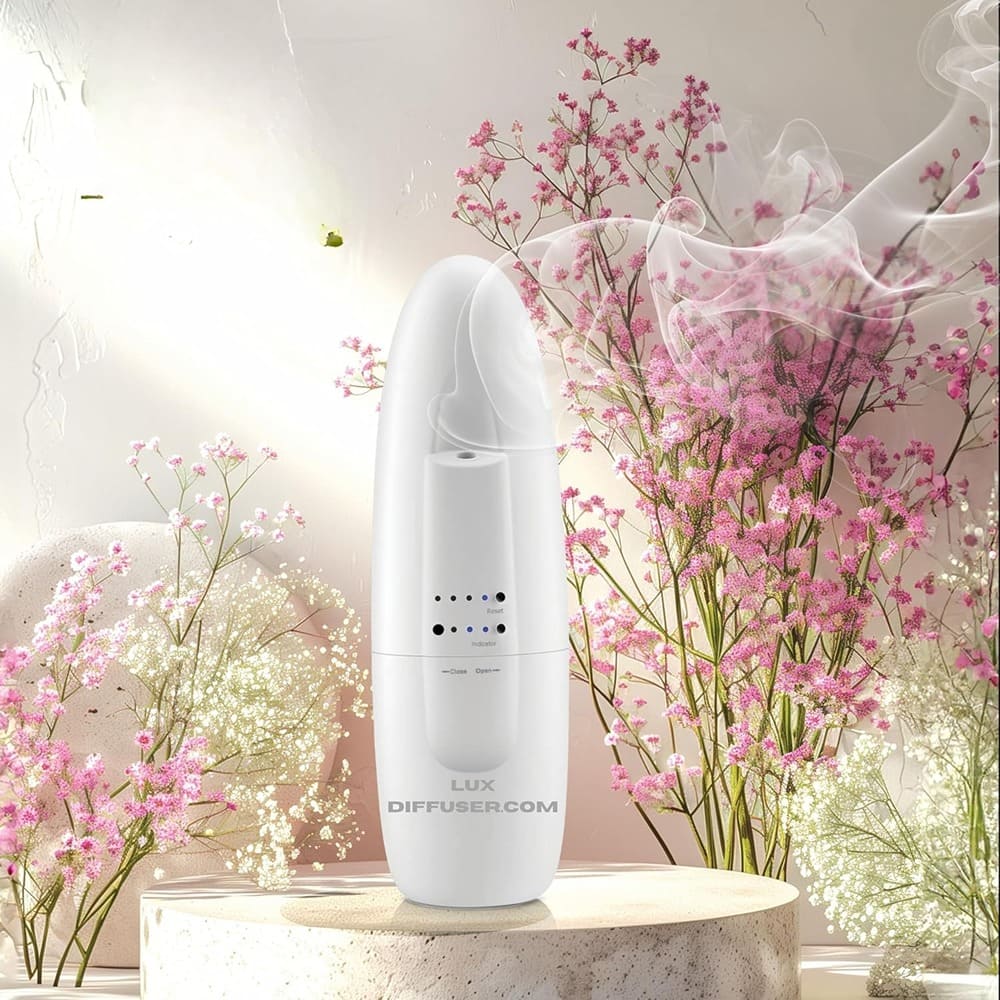 RTMB - Plug-In Waterless Diffuser – Silent, Nanotech, Up to 500 sq.ft., White