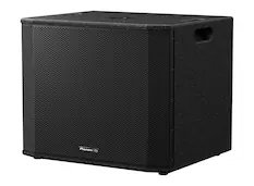 Front. Pioneer DJ - Reflex Loaded Active Subwoofer, 18".