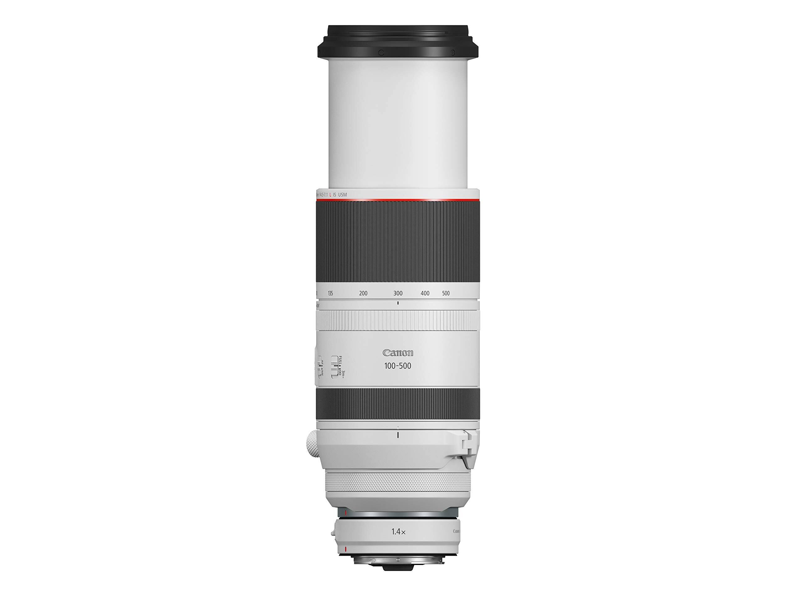 Canon RF 100 500mm F4.5 7.1L is USM Black RF 100-500mm F4.5-7.1L