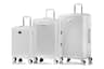 Champs - Luxe 3-Piece Hardside Luggage Set - White