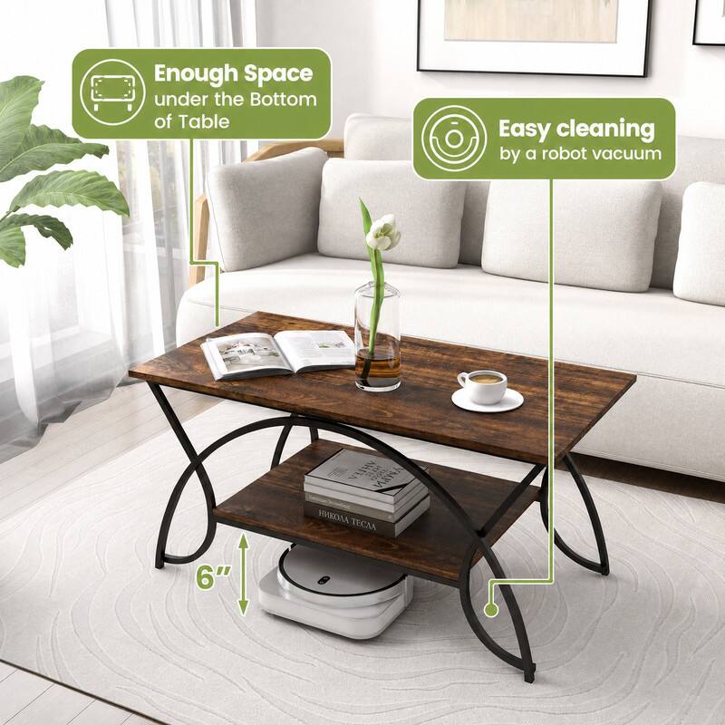 Enough Space under the Bottom of Table  
Easy cleaning by a robot vacuum  
VIIHV TIXO  
6"