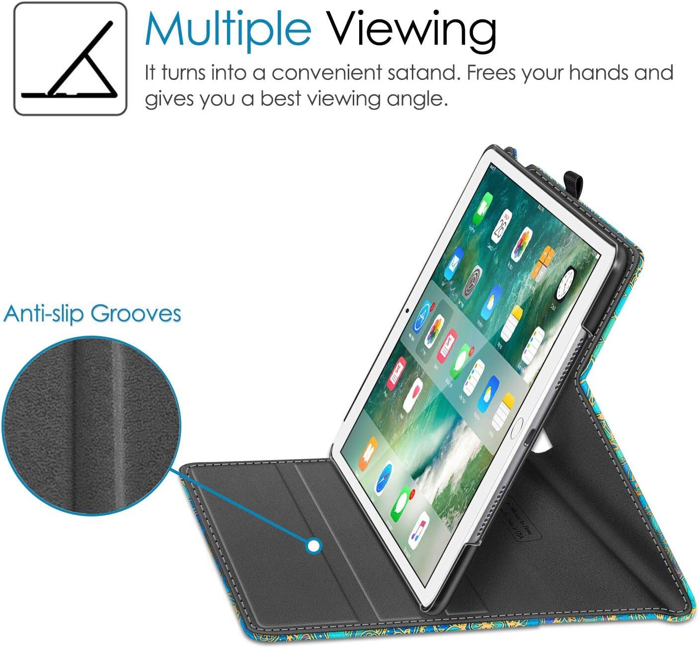 Multiple Viewing  
It turns into a convenient stand. Frees your hands and gives you a best viewing angle.

26

Anti-slip Grooves
