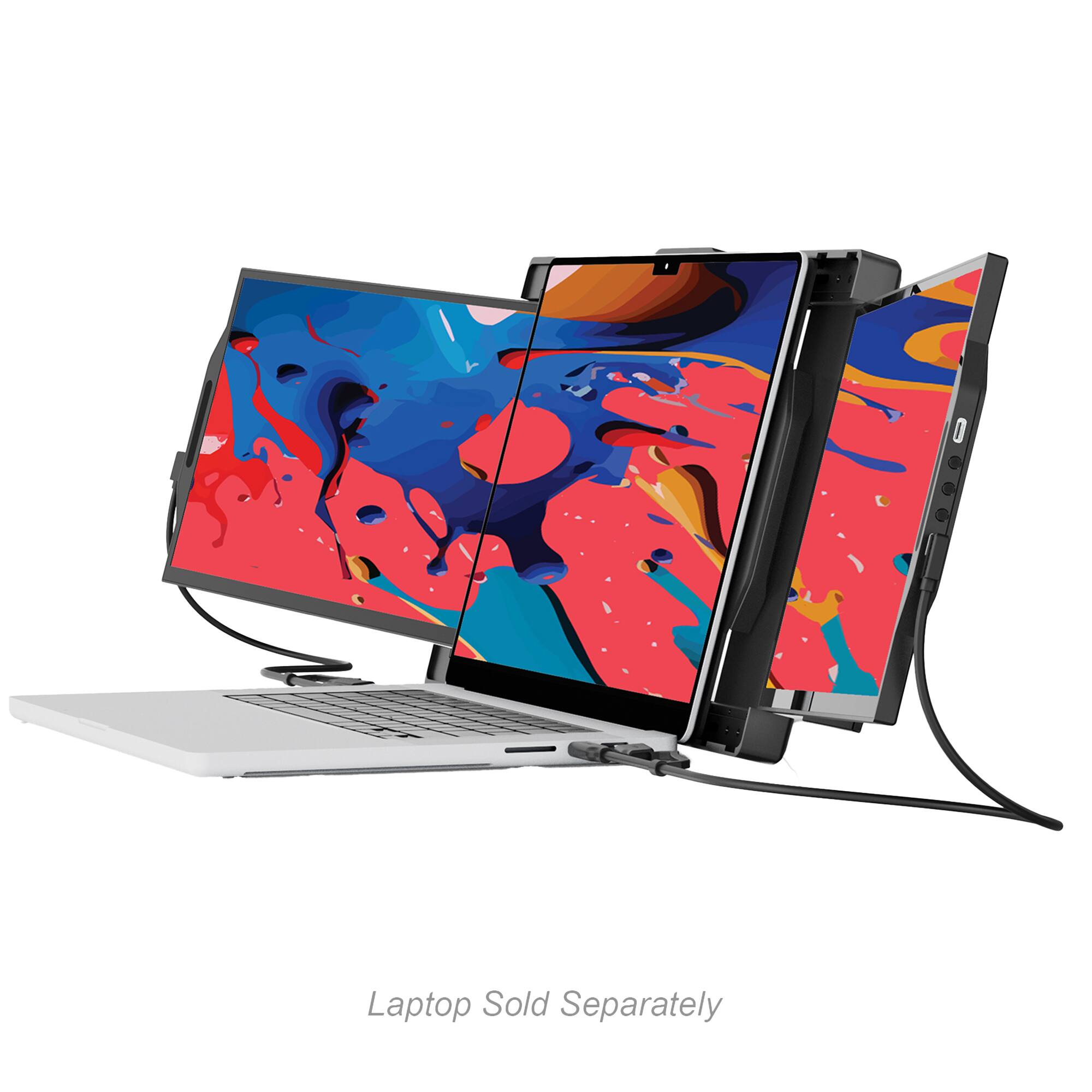 Angle. Mobile Pixels - TRIO 2.0 13.3" LCD Monitor - Black.