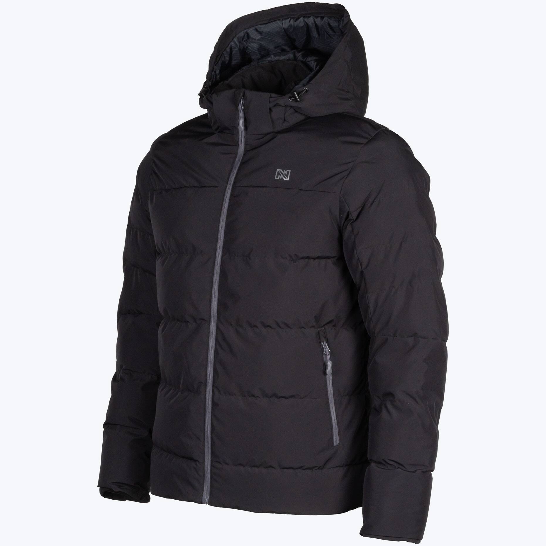 Alt View 2. Mobile Warming - App Controlled Men's Crest 2.0 Down Heated Jacket - Black.