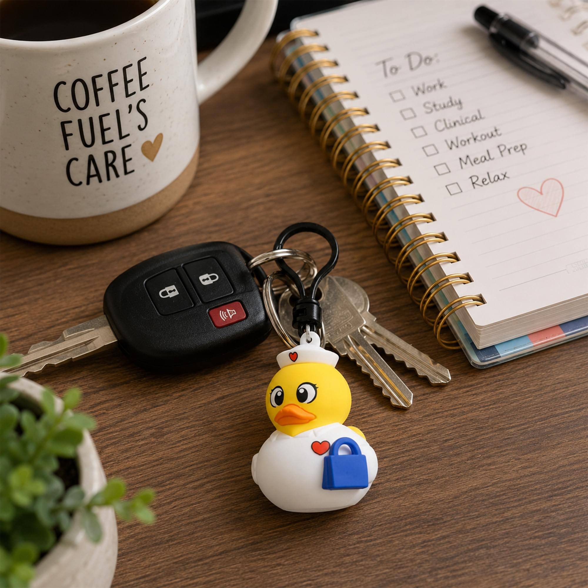 COFFEE FUEL'S CARE

To Do:
- Work
- Study
- Clinical
- Workout
- Meal Prep
- Relax
