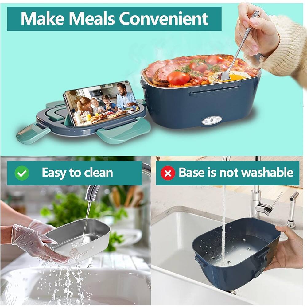 Make Meals Convenient

Easy to clean

Base is not washable