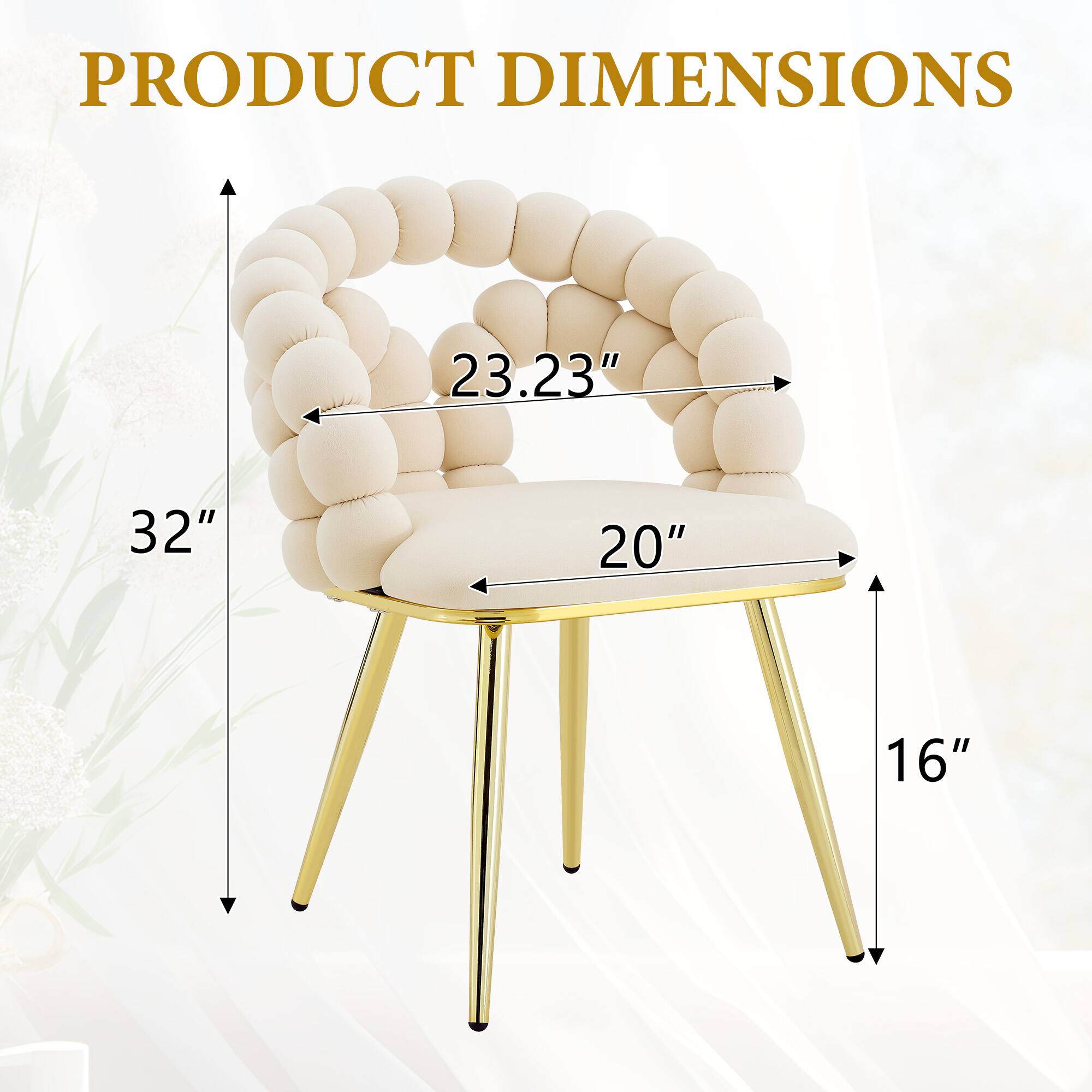 PRODUCT DIMENSIONS  
23.23" x 32" x 20" x 16"
