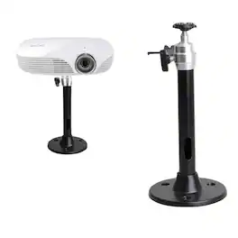 Kitcheniva - Rotatable Universal Wall Ceiling Mount Stand For Mini Projector DVR Camera 360 - Black