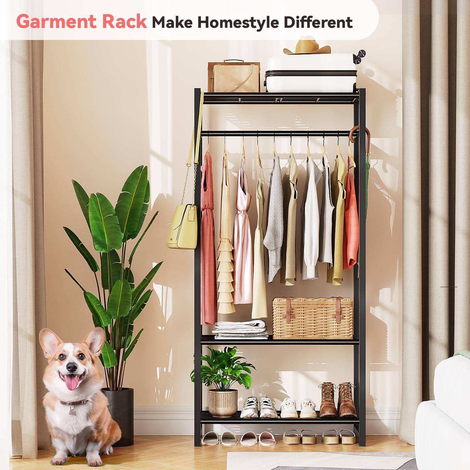 Garment Rack Make Homestyle Different
