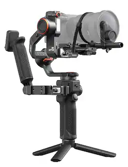 Hohem - iSteady MT3 Pro Kit Stabilizer w/ AI Tracking, Detach Remote, Handle & Spot Motor for Cameras up to 5.5lbs
