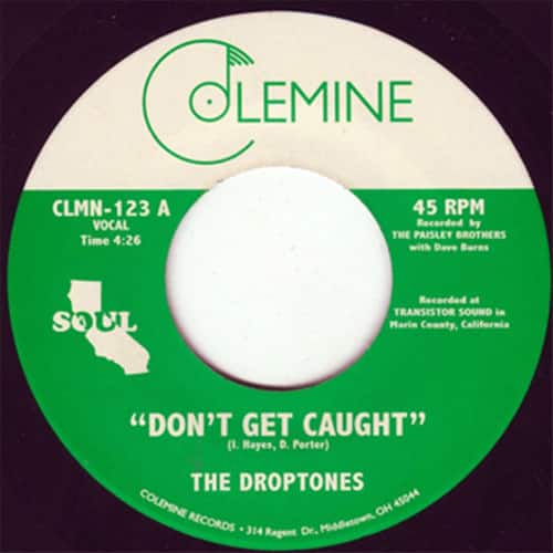 Droptones - Don't Get Caught / Young Blood  - 7-INCH SINGLE
